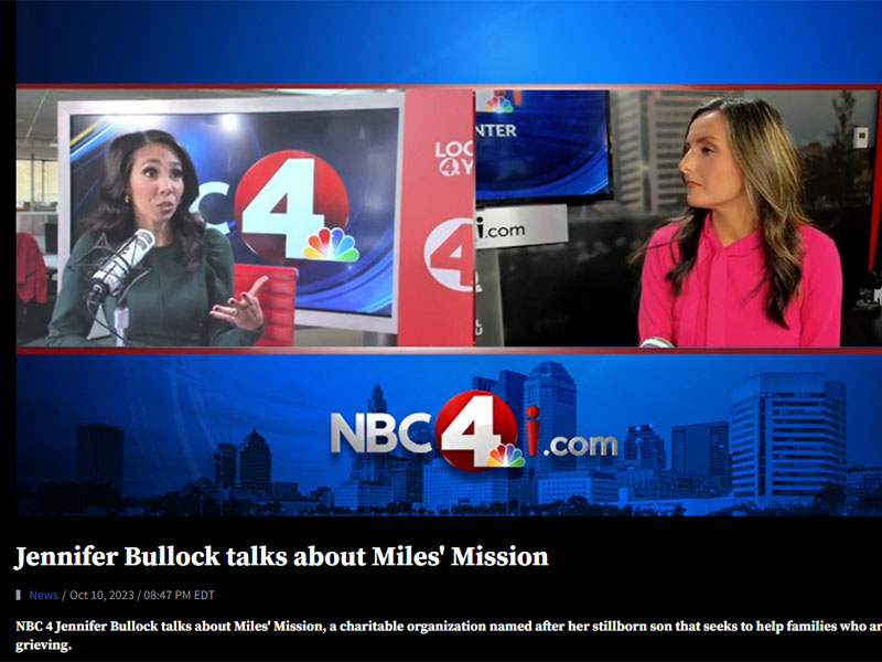 Jennifer Bullock talks about Miles' Mission