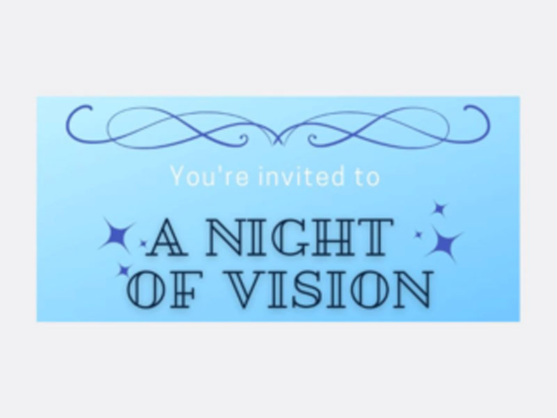 2023 Night Of Vision - Recognizing The Families Who Have Lost, Who Are Fighting Everyday, And Who Are Overcoming.