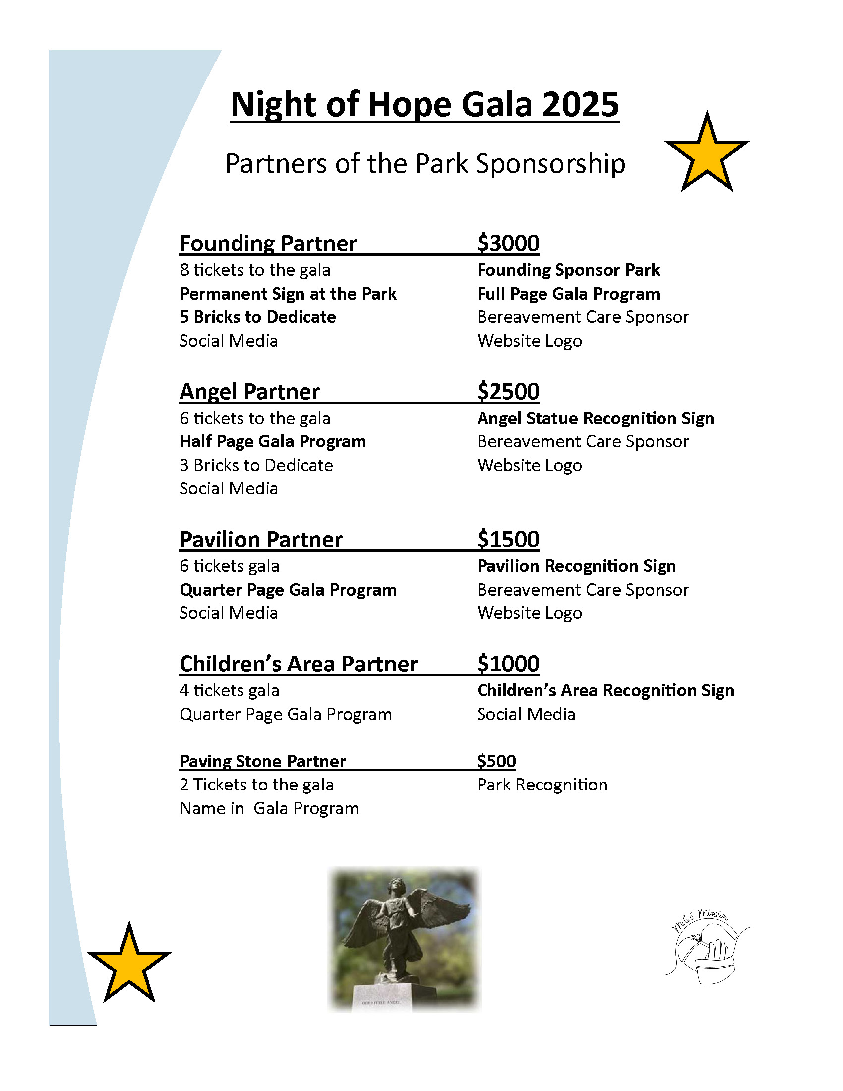 Night Of Hope Corporate Sponsor Opportunity